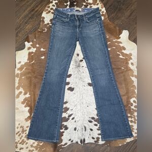 PAIGE Classic Blue Flare Jeans